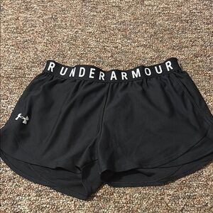 Under Armour Black Athletic Performance Shorts